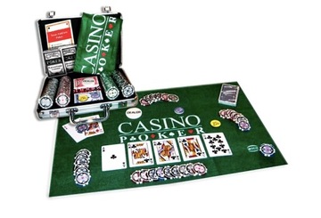 Фишки для покера в алюминиевом футляре 300 штук Cartamundi 00210