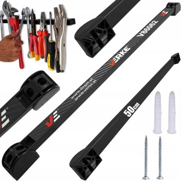 МАГНИТНАЯ ПОЛОСКА МАГНИТНЫЙ ДЕРЖАТЕЛЬ ДЛЯ ИНСТРУМЕНТОВ 50 СМ