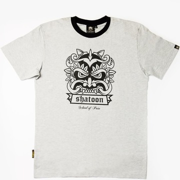 Shatoon T-Shirt Maska School of Pain Grey koszulka XXXL