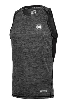 PITBULL MĘSKA KOSZULKA TANK TOP PERFORMANCE SMALL LOGO CHARCOAL 3XL