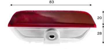 Светодиодный дверной проектор HD+ VW Arteon Passat B8 Touareg III CR с голограммой