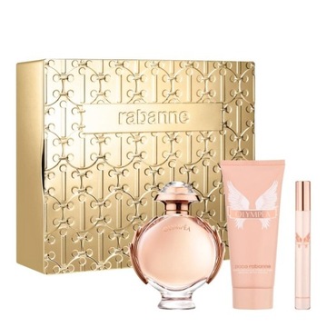 Paco Rabanne Olympea zestaw EDP spray 80ml + 10 ml + balsam do ciała 100ml