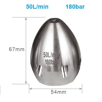 Ciśnienie dyszy pralki 50L 54mmx67mm