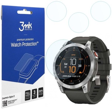 3x Folia Ochronna do Garmin epix 2, 3mk Watch