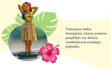 HULA DOLL девочка, танцующая кукла для машины № 795 м.