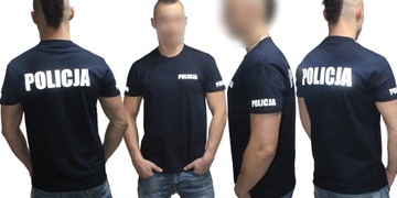 Футболка REFLECTIVE POLICE, светоотражающий принт