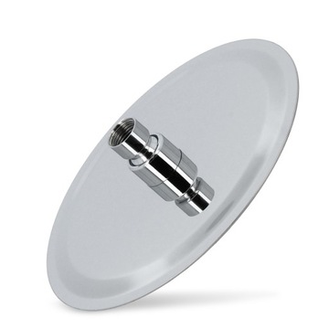 DESZCZOWNICA PRYSZNICOWA 20 CM GŁOWICA NATRYSKOWA PRYSZNICA OKRĄGŁA CHROM