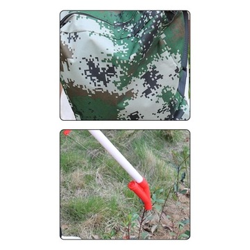 Rozsiewacz nawozu Ręczny aplikator obornika Regulowany Niebieski PVC