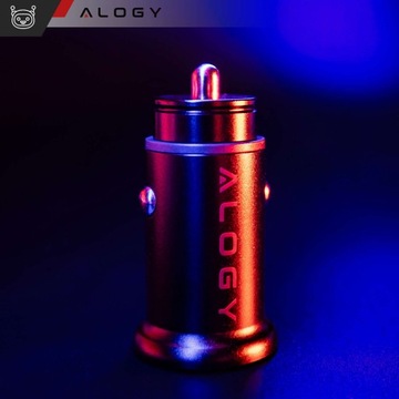 Мощное быстрое автомобильное зарядное устройство USB-C TYPE-C PD 30 Вт USB QC 18 Вт