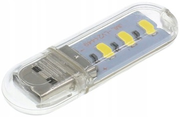 USB СВЕТОДИОДНАЯ ЛАМПА ACS 3LED HEAT