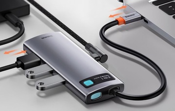 Разветвитель портов BASEUS 3.0 USB HUB 3x USB Slim