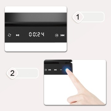 ПОРТАТИВНЫЙ DVD CD MP3/MP4 USB-ПЛЕЕР + ПУЛЬТ ДУ