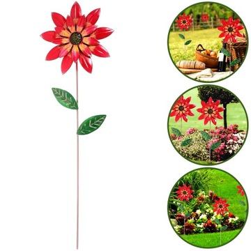 Металлическое цветочное украшение для сада и двора