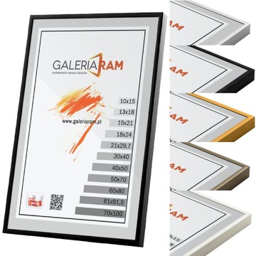 Rama,ramka ALUMINIOWA 48x68,3 PUZZLE - alu G - 5 kolorów - 68,3x48