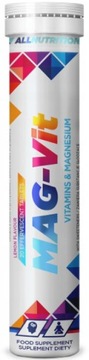 Allnutrition Mag-Vit MAGNEZ+MULTIWITAMINY 20t.mus
