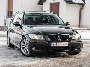 BMW Seria 3 E90-91-92-93 Touring E91 2.0 318d 143KM 2008 BMW 320 Navi Bi-Xenon ! Full Opcja !, zdjęcie 3