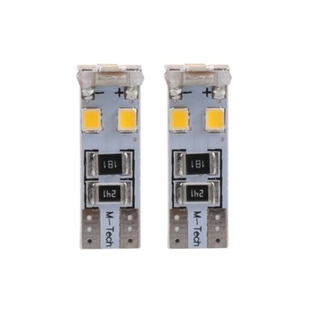 СВЕТОДИОДНЫЕ СТОЯНОЧНЫЕ ФОНАРИ CAN BUS 8 SMD W5W T10 диоды M-TECH
