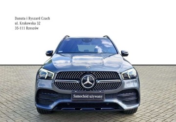 Mercedes GLE V167 SUV 2.9 400d 330KM 2020 Mercedes-Benz GLE 400d Pakiet AMG AIRMATIC Bezwypadkowy Pierwszy wlasc, zdjęcie 7