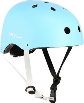 KASK ROWEROWY NA ROLKI DESKOROLKĘ HULAJNOGĘ NILS EXTREME MTW001 r M 55-58cm