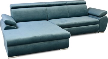 Rozkładany narożnik z zagłówkami Carmel 297 cm