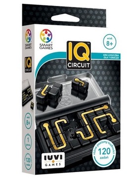 GRA LOGICZNA IQ CIRCUIT SMART GAMES 8+ IUVI ŁAMIGŁÓWKA