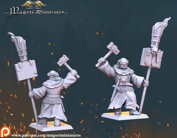 Команда охотников на ведьм - Миниатюры Магори - 3D-печать