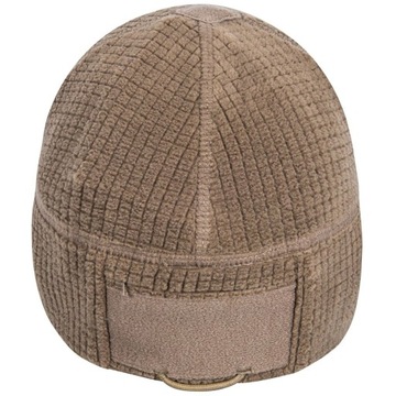 Czapka polarowa zimowa Helikon Range Beanie Grid Fleece - Coyote M