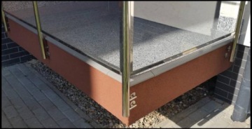 Карнизный профиль K10 для террас и балконов из смолы