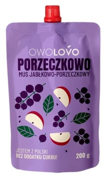 Owolovo Микс фруктовых муссов 10 вкусов 200 г х 40 шт.