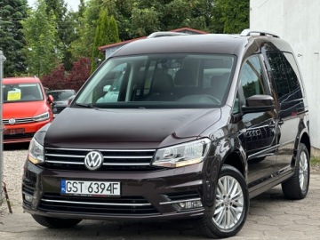 Volkswagen Caddy IV Kombi Maxi 2.0 TDI SCR BlueMotion Technology 102KM 2015 VW CADDY 2.0 TDI 102KM AUTOMAT LIFE High Line / Alcantara / Radar / Kamera, zdjęcie 17