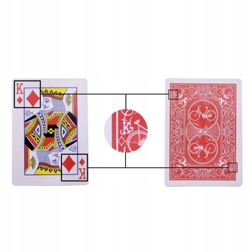 znaczone KARTY talia ILUZJONISTY magiczne SZTUCZKI