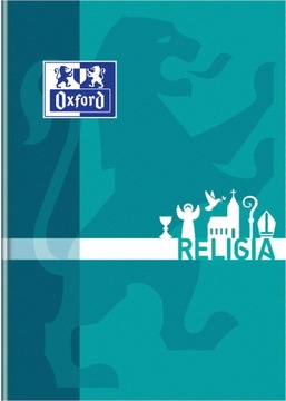 BRULION TEMATYCZNY OXFORD RELIGIA A5 80 KARTEK