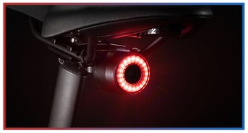 Rockbros задний светодиодный светодиодный водонепроницаемый IPX6 Интеллект