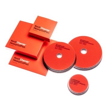 Koch Chemie Heavy Cut Pad gąbka polerska 126x23mm
