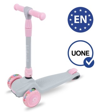 ТРЕХКОЛЕСНЫЙ БАЛАНСОВЫЙ САМОК KIDWELL СО СВЕТОДИОДНЫМИ КОЛЕСАМИ