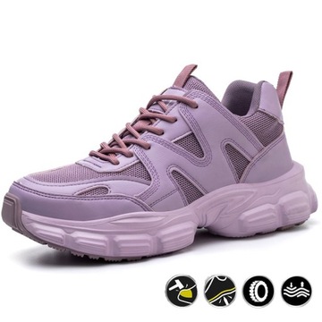 DAMSKIE BUTY ROBOCZE OCHRONNE Z PODNOSKIEM BHP