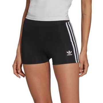 KRÓTKIE spodenki damskie sportowe ADIDAS ORIGINALS lekkie dopasowane 34