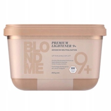 SCHWARZKOPF BLONDME PREMIUM LIFT LIGHTENER 450G+CLIP