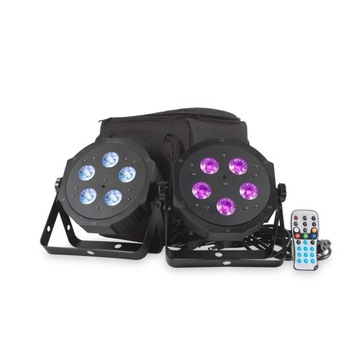 Reflektor LED PAR KOMPLET TORBA MEGA MOCNE PARY
