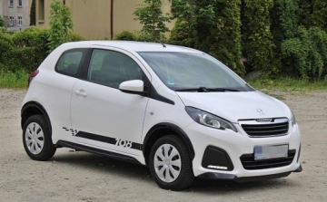 Peugeot 108 1.0 VTi 68KM 2015 Peugeot 108 Jedyny Taki LED Bezwypadkowy Zadbany Benzyna 69KM, zdjęcie 1