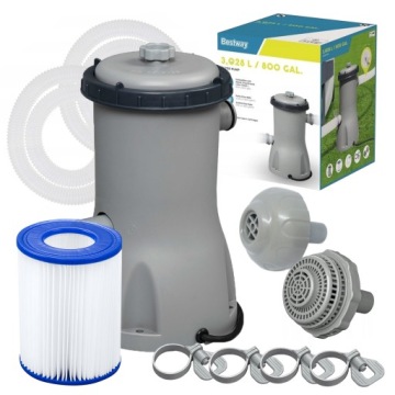 Bestway 58386 ФИЛЬТР-НАСОС ДЛЯ ВОДЫ В БАССЕЙНЕ + Фильтр TYPE II МОДЕЛЬ 2024 г.