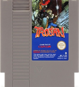ТРОЯН игра для Nintendo NES, оригинал