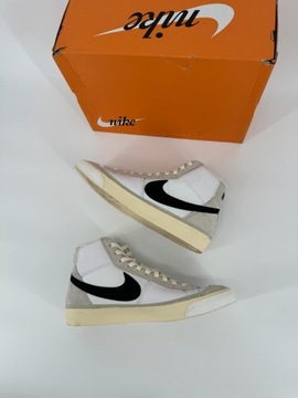 Buty Nike Blazer MID Pro Club rozmiar 44,5 białe czarne mid sneakersy