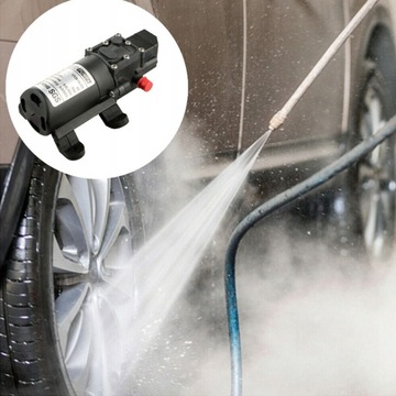 МЕМБРАННЫЙ ВОДЯНОЙ НАСОС 6Л/МИН 12В 70ВТ САМОВСАСЫВАЮЩИЙ ДЛЯ САДА