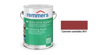 Краска для дерева с высокой укрывистостью 2,5 л КРАСНАЯ