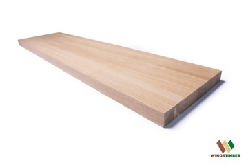 Parapet gotowy dąb 135 cm x 30 x 3,5 cm