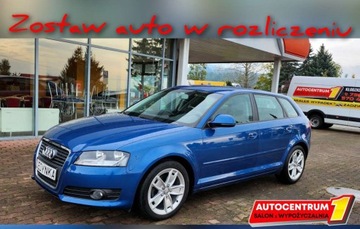 Audi A3 8P Hatchback 3d 1.4 TFSI 125KM 2009 Audi A3 Fotele S-Line Alcantara Navigacja