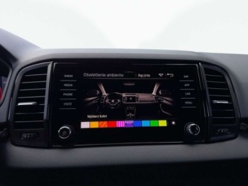 Skoda Karoq Crossover Facelifting 1.5 TSI ACT 150KM 2024 Skoda Karoq 1,5TSI 150KM Sportline DSG SalonPL SerwisASO ACC Pakiet Zimowy, zdjęcie 28