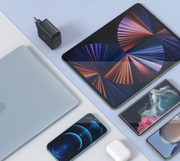 AUKEY PA-B6T Быстрое зарядное устройство 3xUSB Type C 65 Вт QC PPS SCP PD 3.0