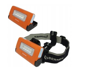 LAMPKA LATARKA CZOŁOWA HEADLIGHT 2IN1 ACCU BERNER